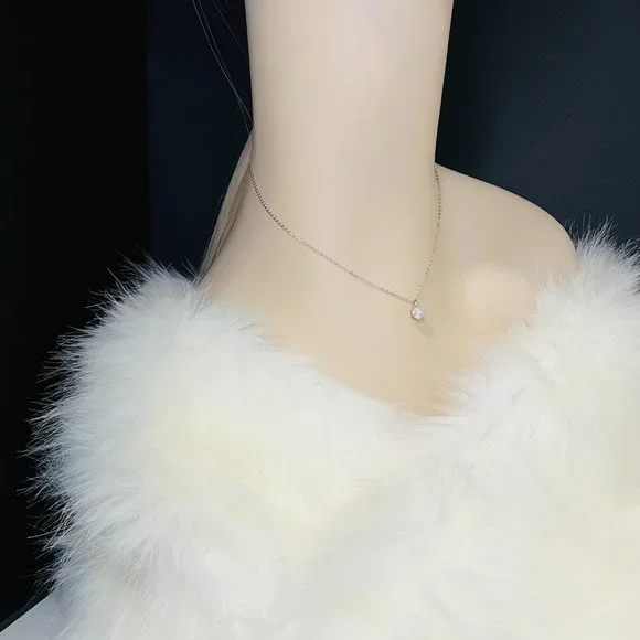 1ct. t.w. Diamond Brilliant Cut Necklace - Picture 13 of 13